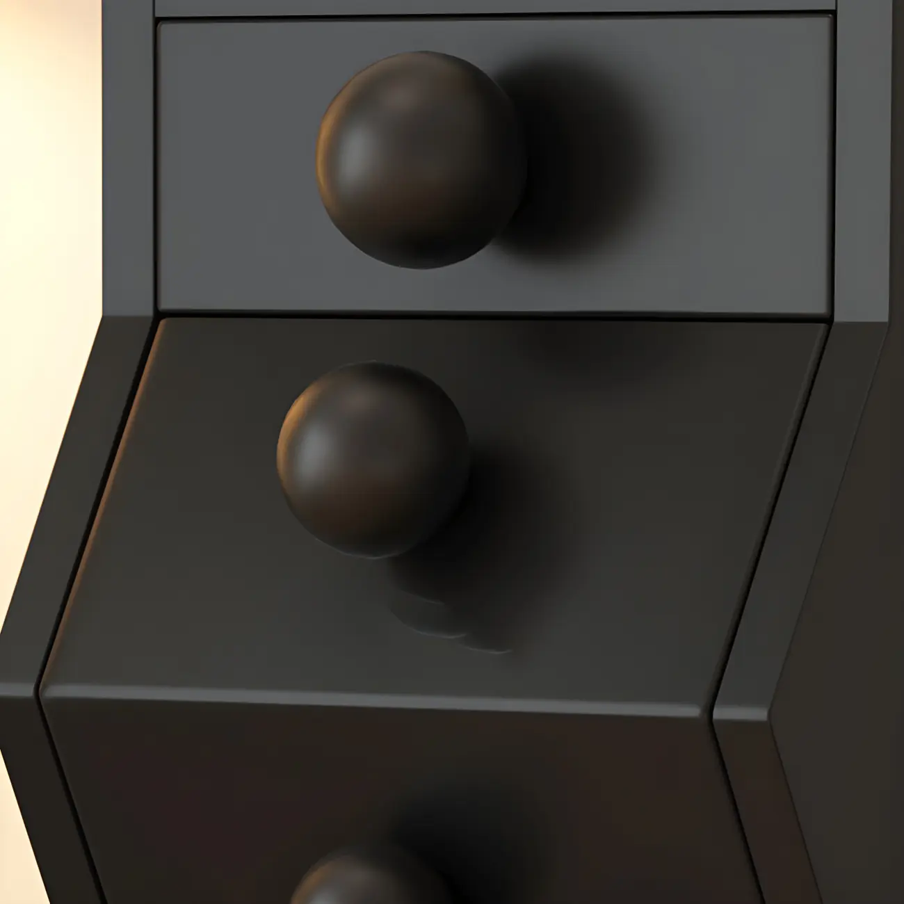 49" 6-drawer Modern Wood Narrow Elegant Lingerie Chest Image - 6 | homeyfad