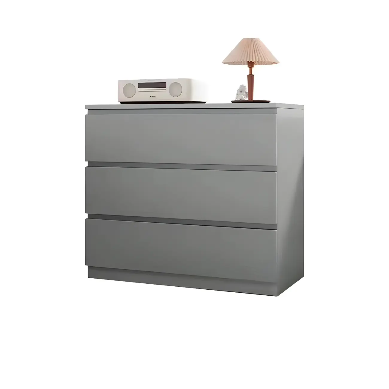 Modern 6-Drawer Wood Double Dresser Wide Chest of Drawers for Bedroom Image - 13 | homeyfad