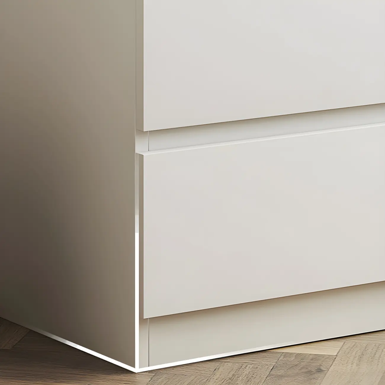 Modern 6-Drawer Wood Double Dresser Wide Chest of Drawers for Bedroom Image - 7 | homeyfad