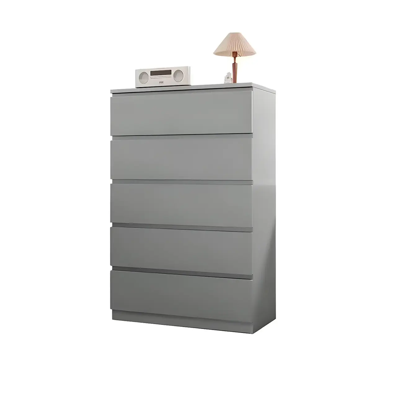 Modern 6-Drawer Wood Double Dresser Wide Chest of Drawers for Bedroom Image - 21 | homeyfad
