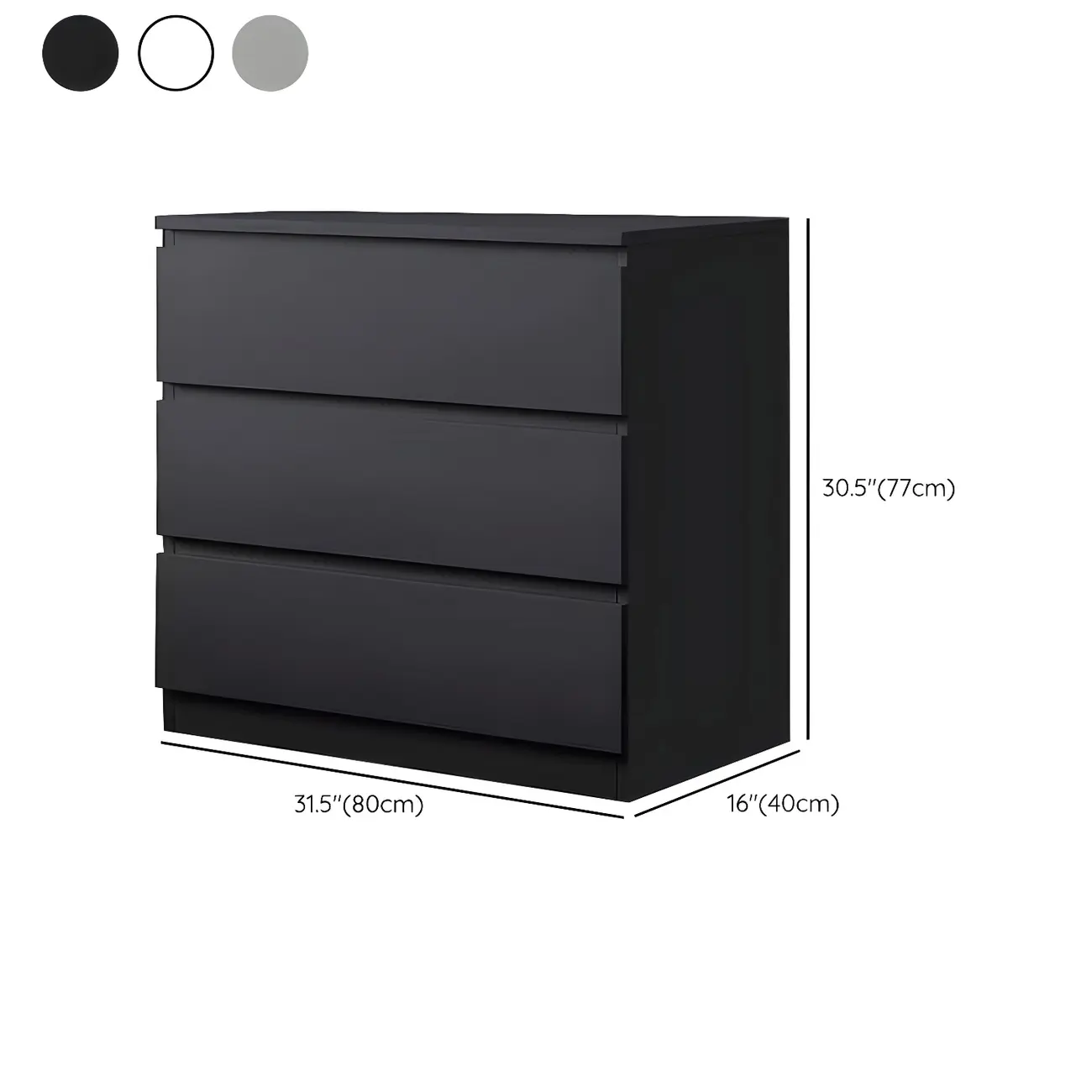 Modern 6-Drawer Wood Double Dresser Wide Chest of Drawers for Bedroom Image - 28 | homeyfad