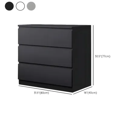 Modern 6-Drawer Wood Double Dresser Wide Chest of Drawers for Bedroom Image - 28