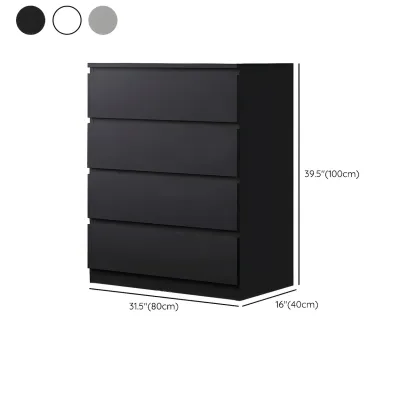 Modern 6-Drawer Wood Double Dresser Wide Chest of Drawers for Bedroom Image - 29