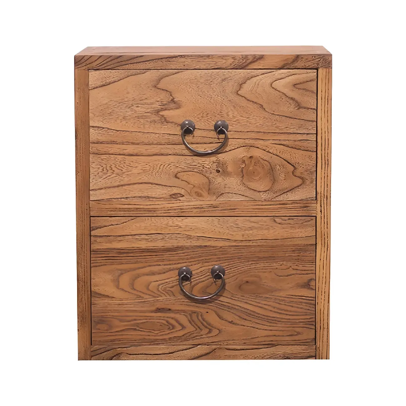 Traditional 8-Drawer Brown Horizontal Wood Large Dresser Image - 9