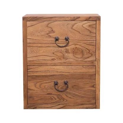 Traditional 8-Drawer Brown Horizontal Wood Large Dresser Image - 9