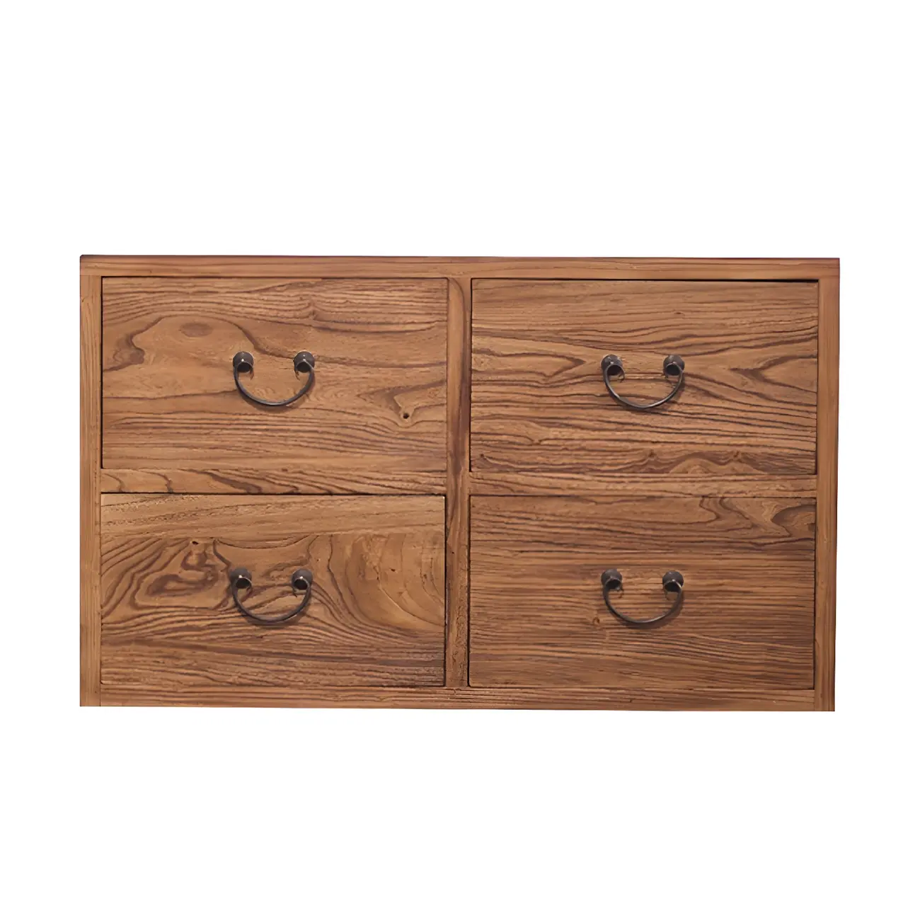 Traditional 8-Drawer Brown Horizontal Wood Large Dresser Image - 10 | homeyfad