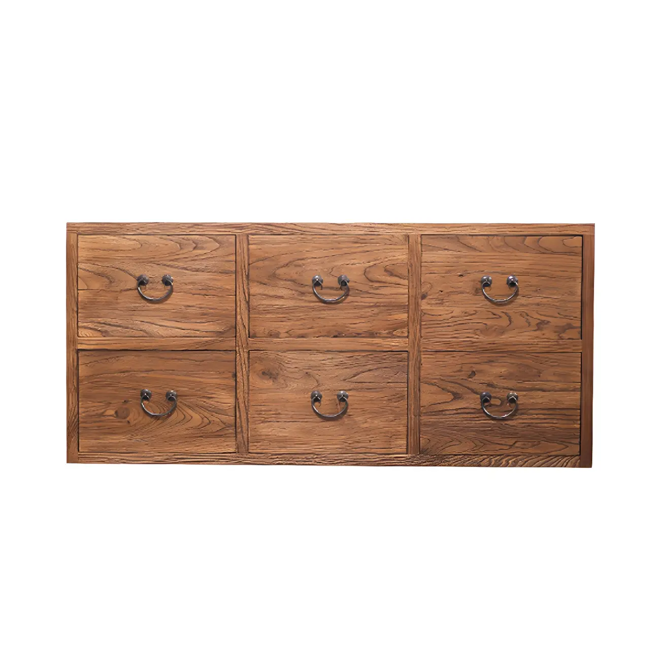 Traditional 8-Drawer Brown Horizontal Wood Large Dresser Image - 16 | homeyfad