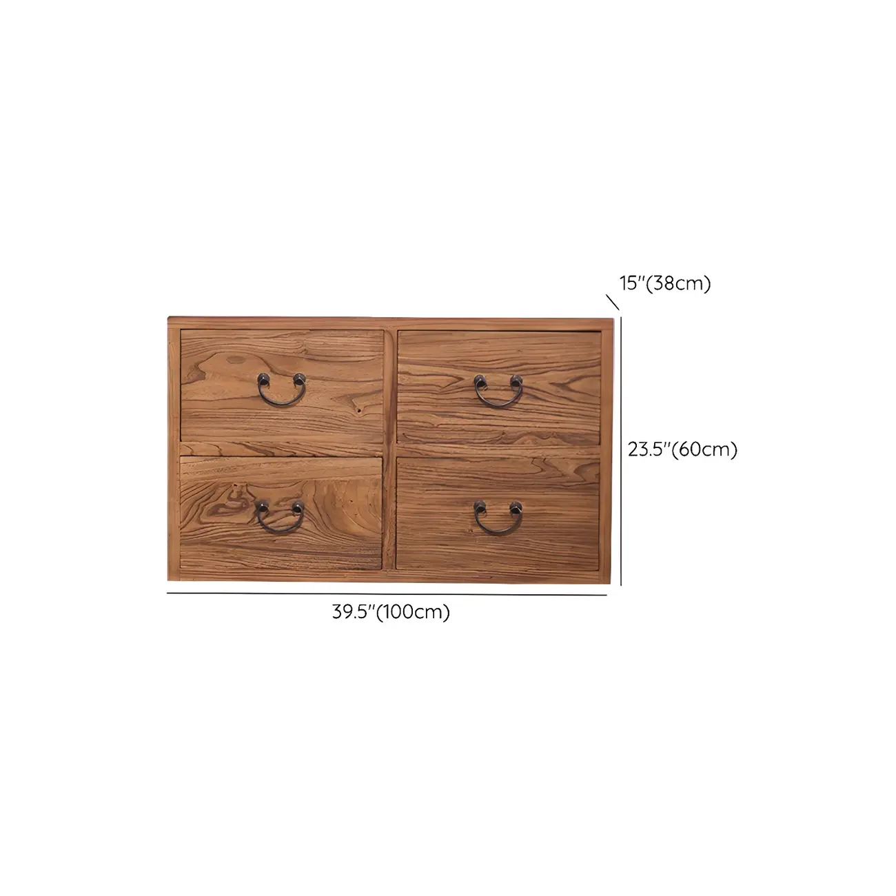 Traditional 8-Drawer Brown Horizontal Wood Large Dresser Image - 18 | homeyfad