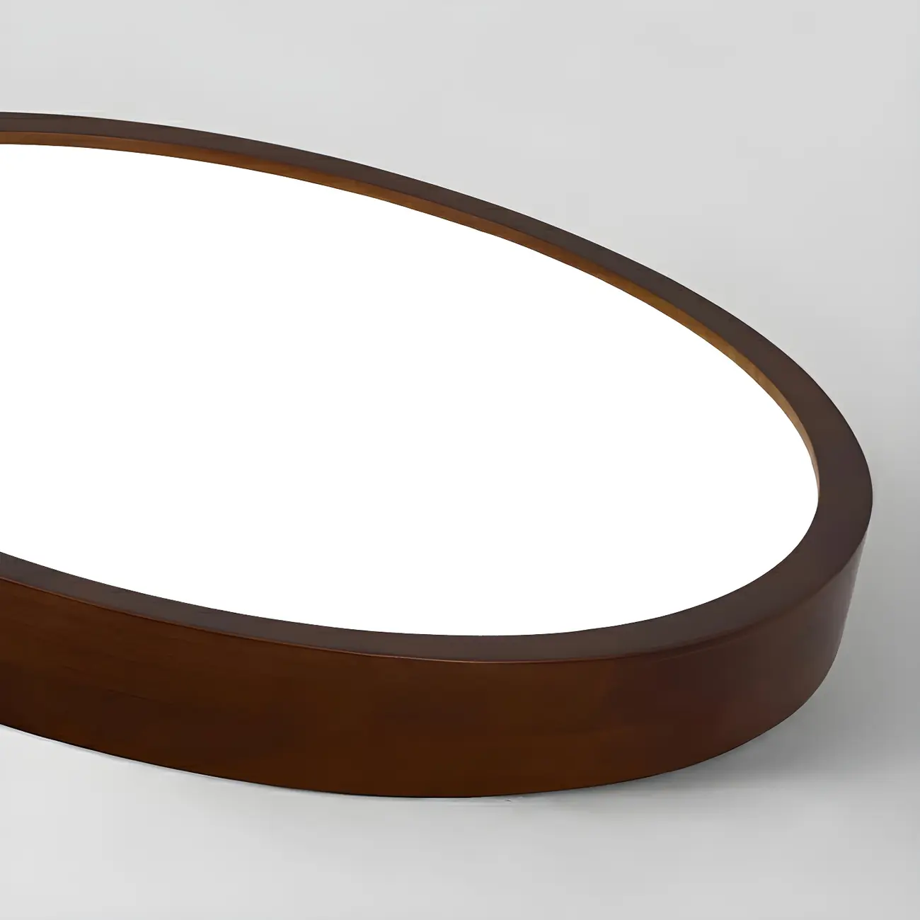 Brown Circular Acrylic Modern Linear Chandelier Light Image - 12 | homeyfad