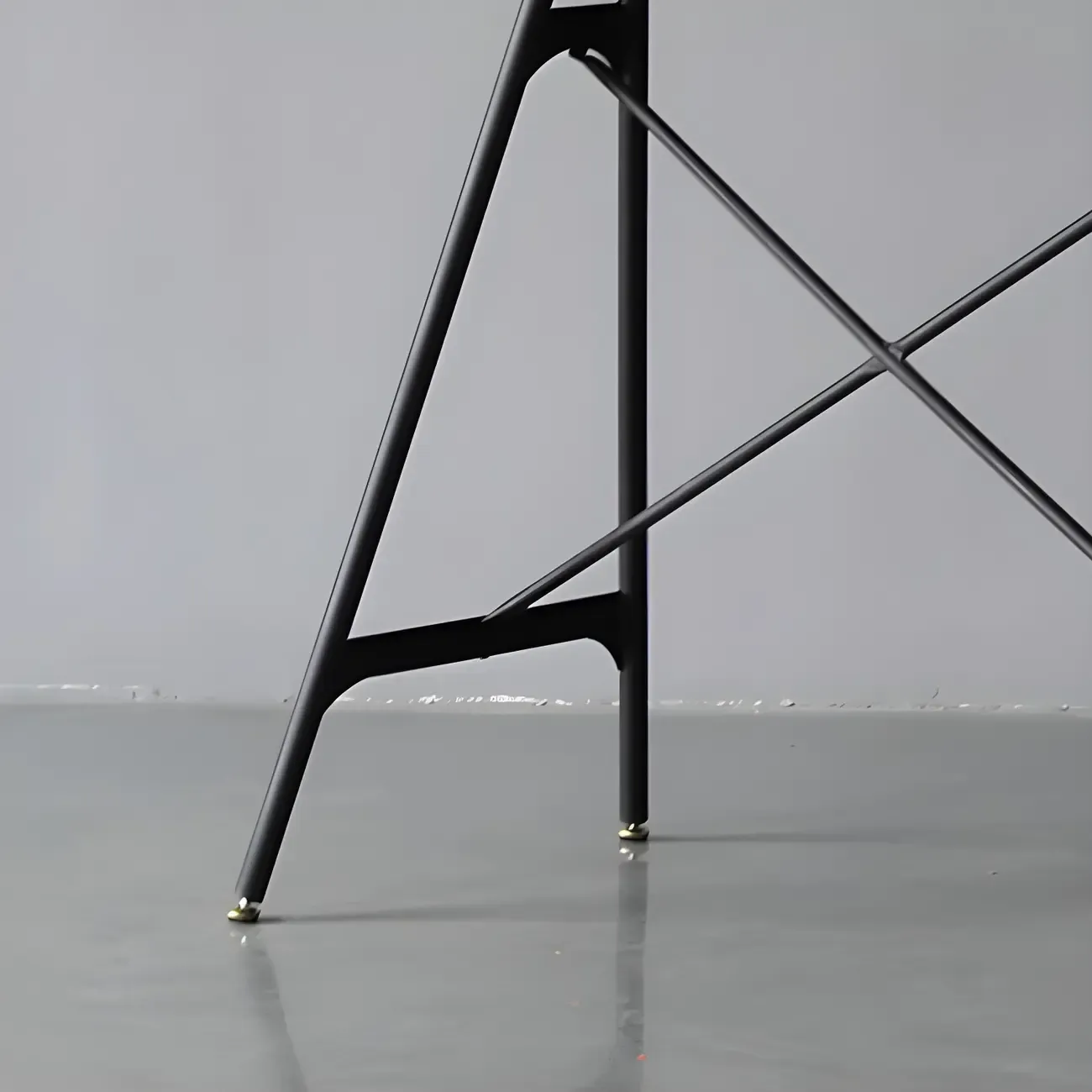 Industrial Lightweight Black Wood Wood-Tone Metal Bar Tables Image - 13