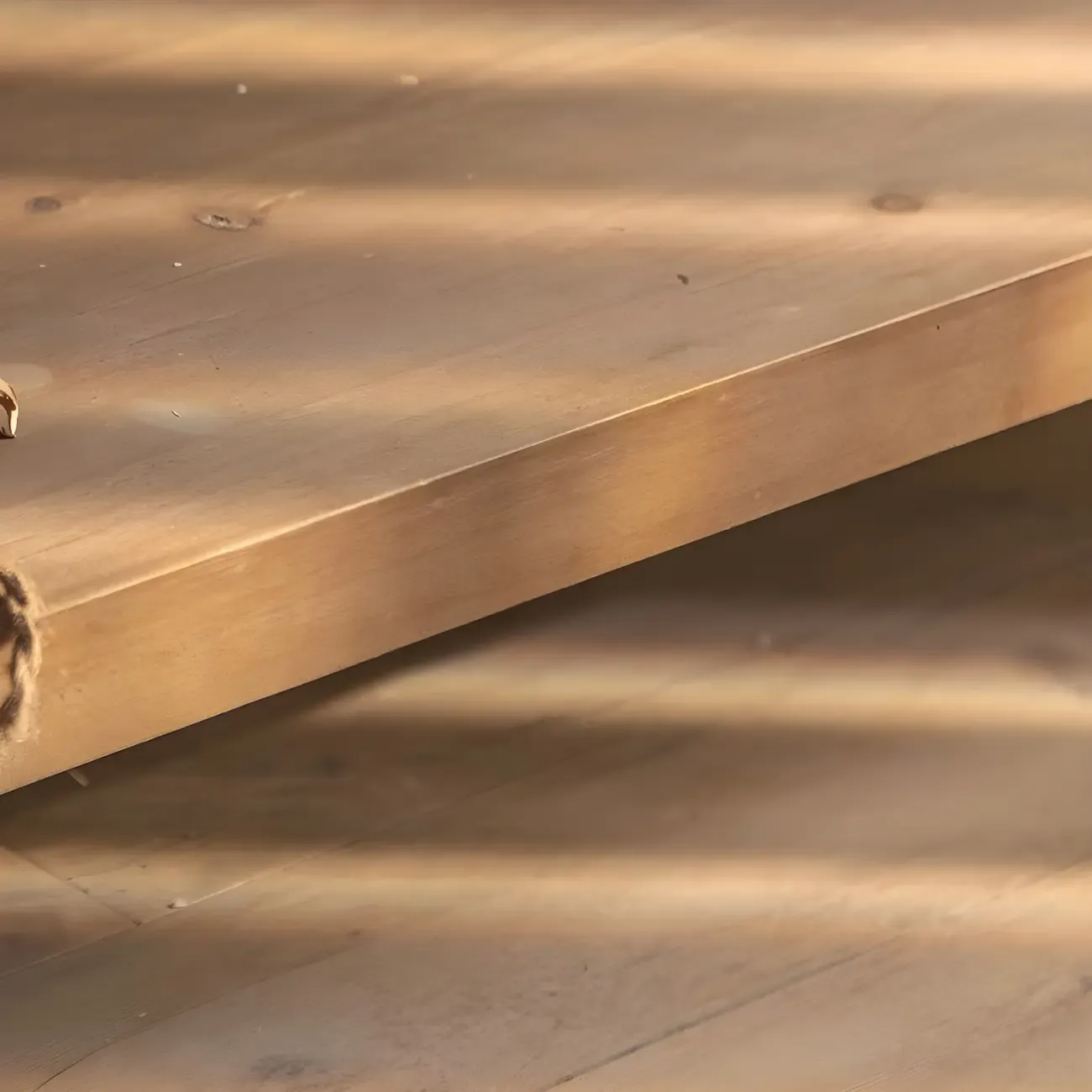 Rustic Brown Wood Entryway Console Table with Drawers Image - 9