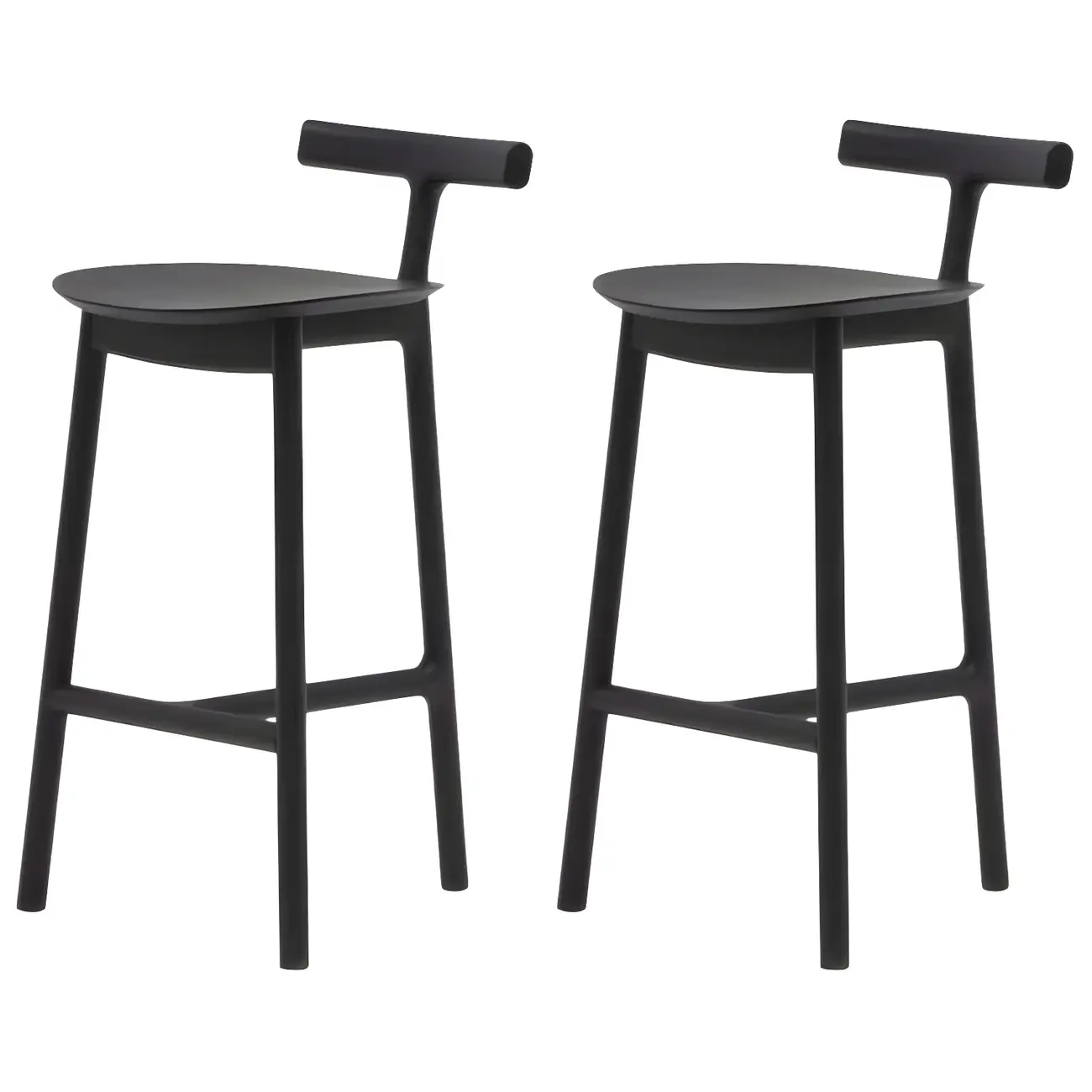 Natural Tripod Ash Wood Fabric Armless Bar Stool Image - 13 | homeyfad