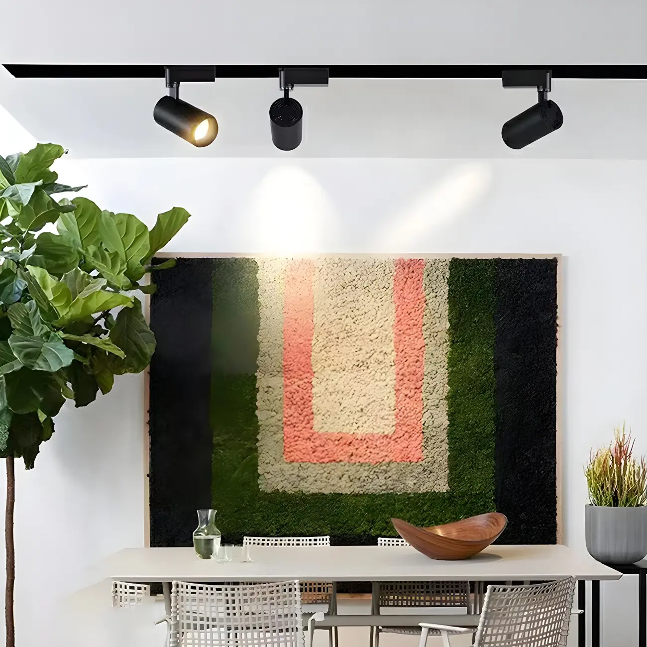 Modern LED Semi-Flush Ceiling Light for Living Spaces Image - 1 | homeyfad