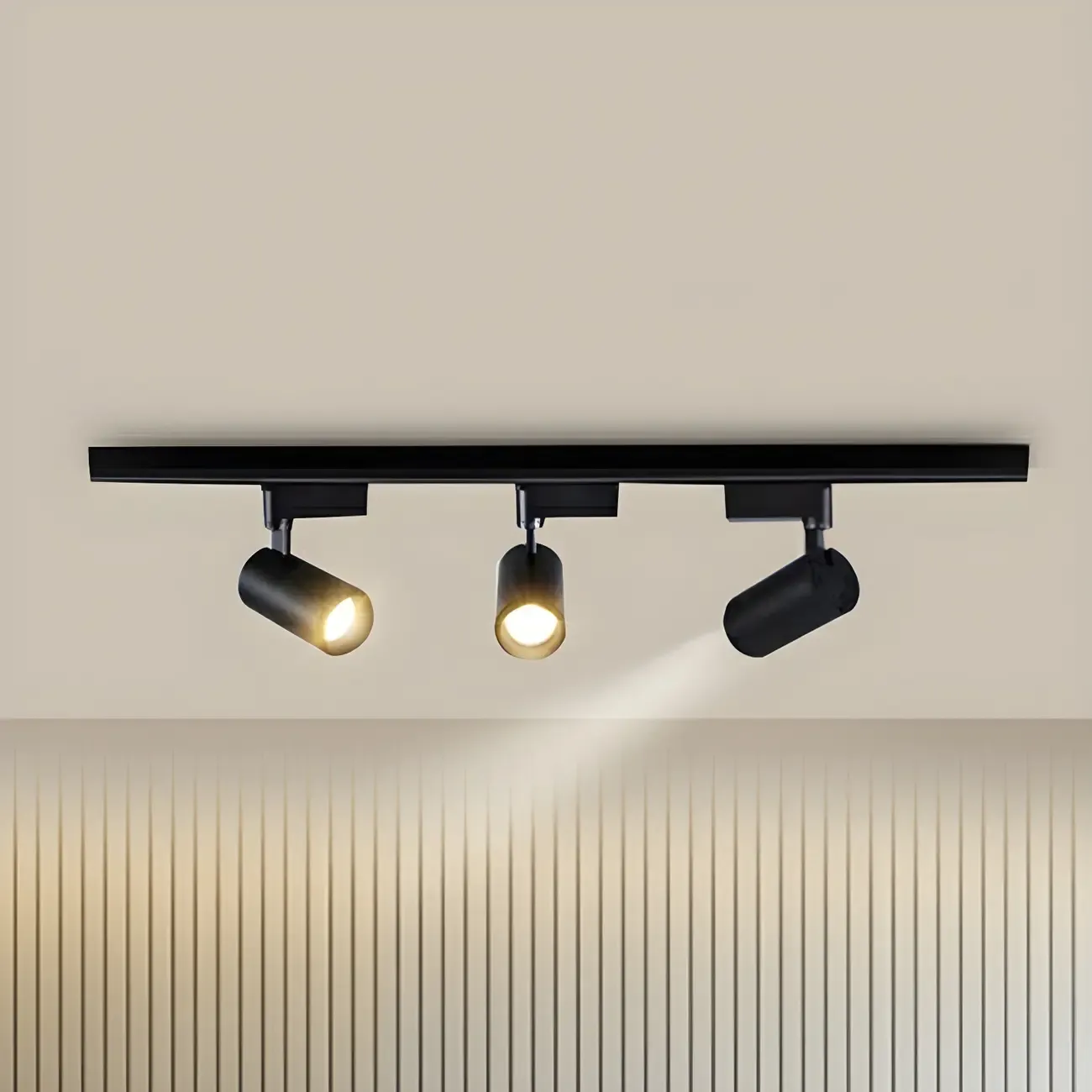 Modern LED Semi-Flush Ceiling Light for Living Spaces Image - 7