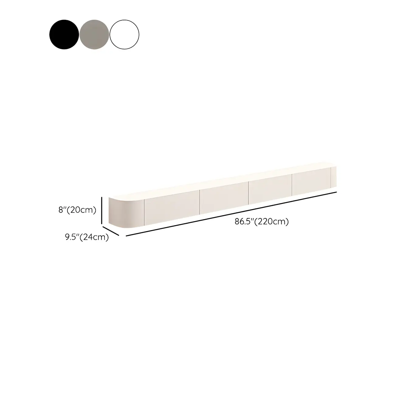 Modern Wooden Mueble Flotante Para TV Stand with Storage #size | homeyfad