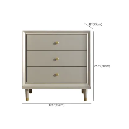 Elegant Off-White Wooden Dressers & Chests with Drawers Image - 30