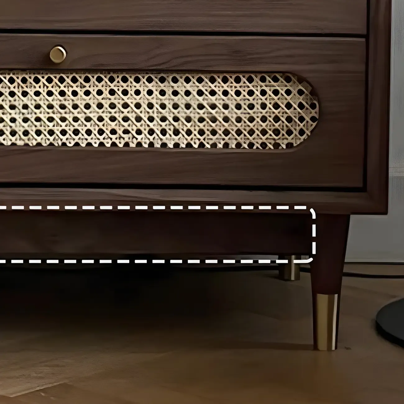 Traditional Dark Brown Wooden Dressers & Chests with Drawers Image - 11