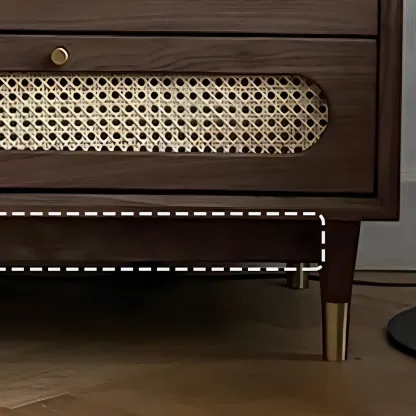 Traditional Dark Brown Wooden Dressers & Chests with Drawers Image - 11