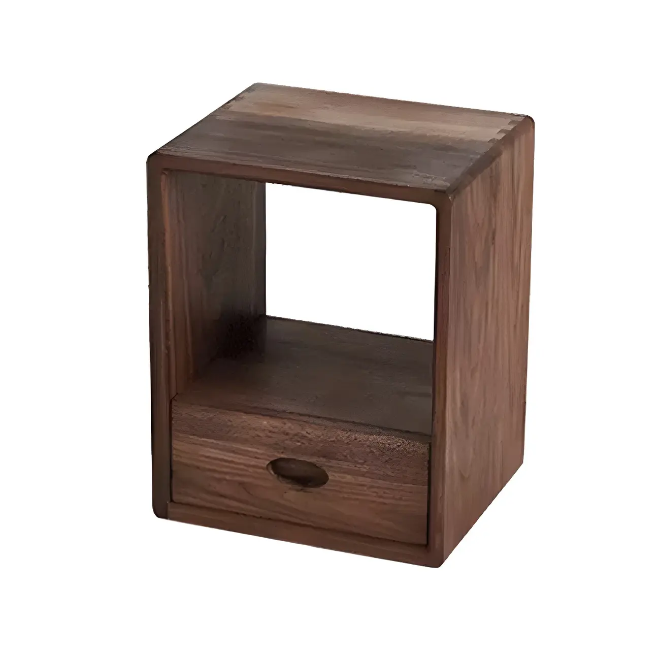 Chic Modern Wooden Cube Storage Open-back Bookshelves Image - 2 | homeyfad