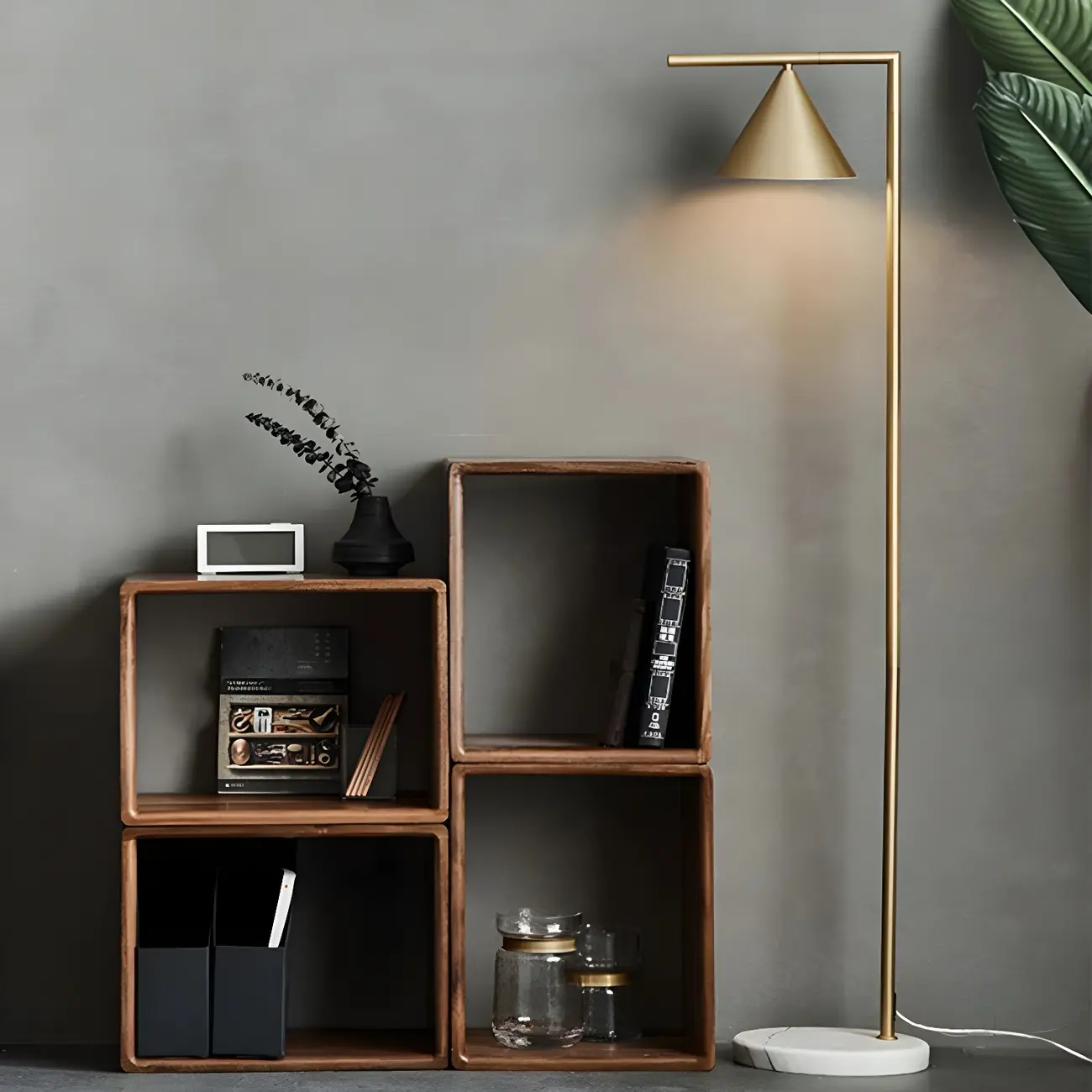 Chic Modern Wooden Cube Storage Open-back Bookshelves Image - 6 | homeyfad