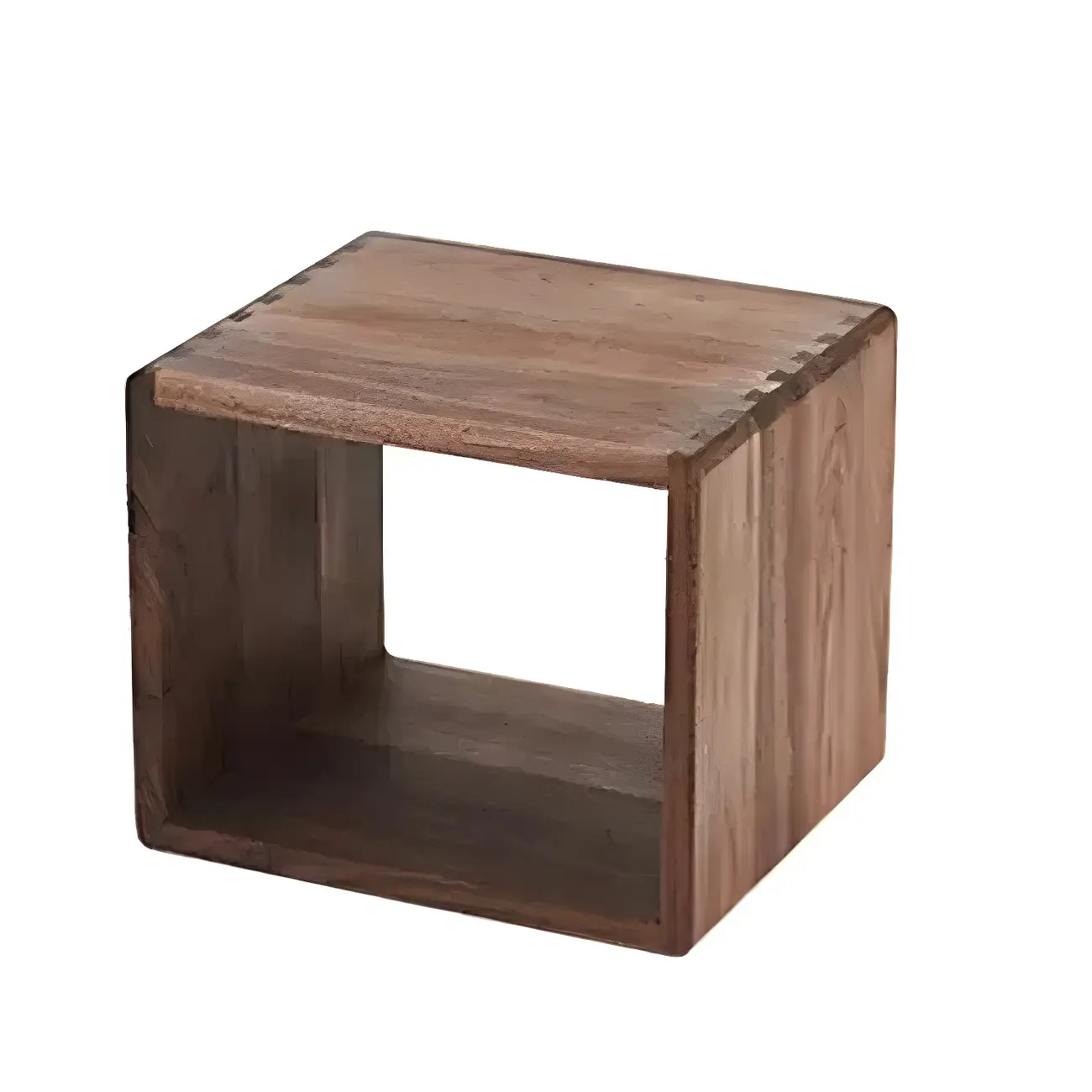 Chic Modern Wooden Cube Storage Open-back Bookshelves Image - 10 | homeyfad