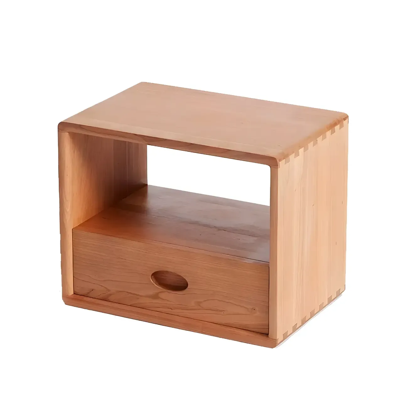 Chic Modern Wooden Cube Storage Open-back Bookshelves Image - 15