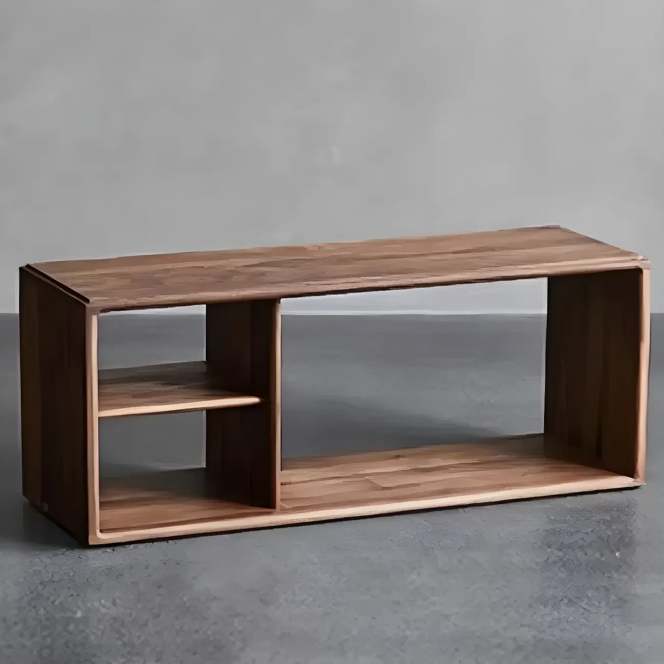 Chic Modern Wooden Cube Storage Open-back Bookshelves Image - 17 | homeyfad