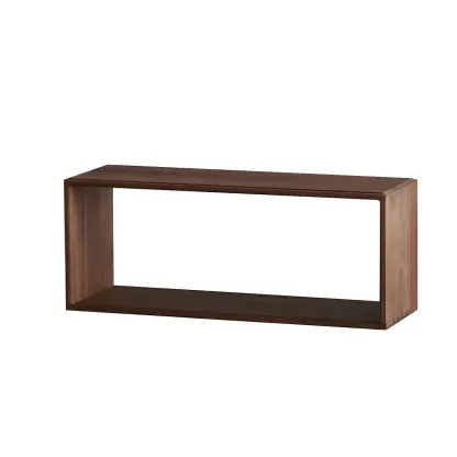Chic Modern Wooden Cube Storage Open-back Bookshelves Image - 19
