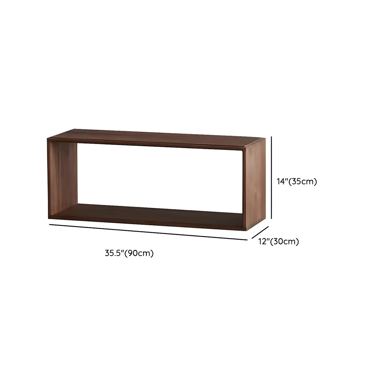 Chic Modern Wooden Cube Storage Open-back Bookshelves Image - 26