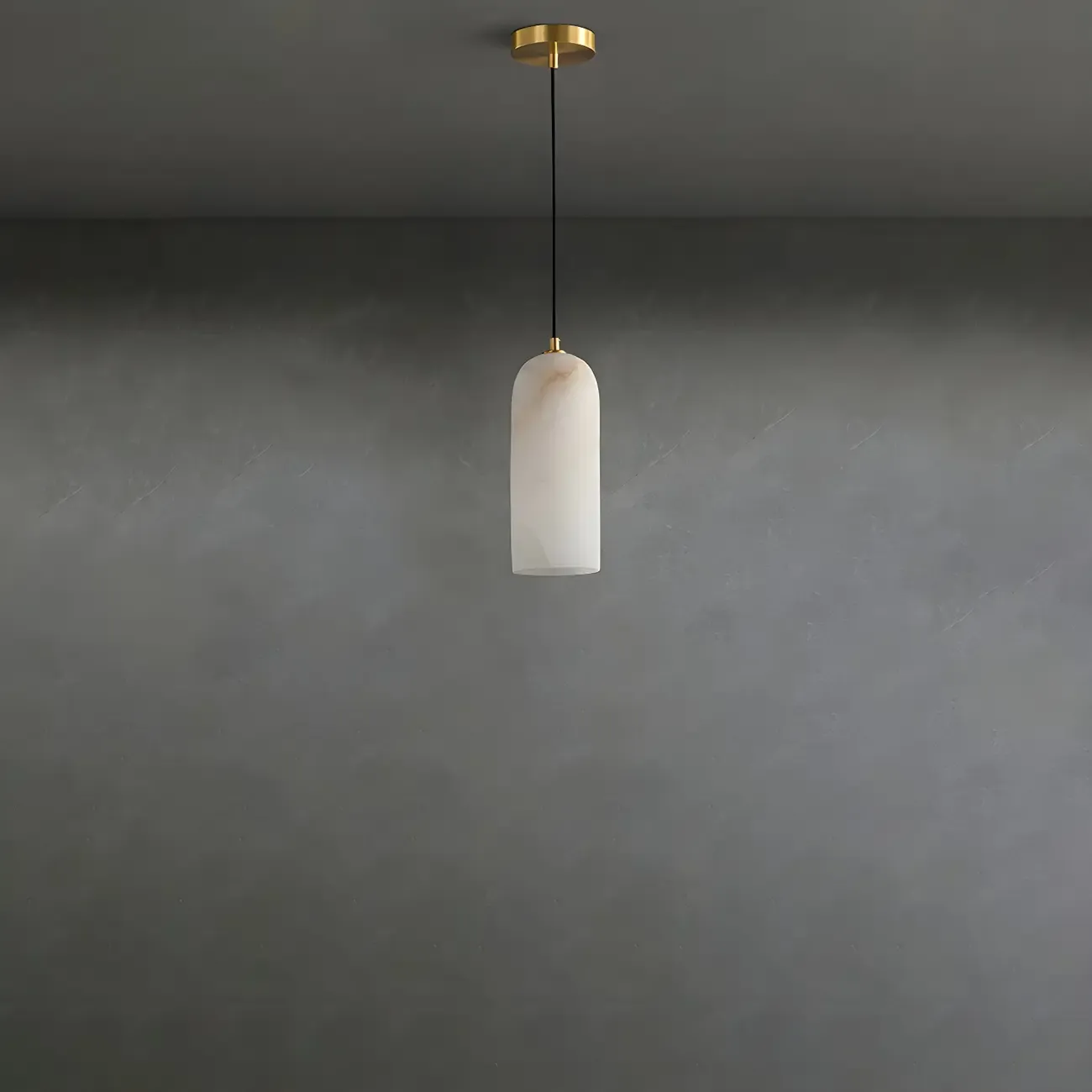 Postmodern Marble Cylinder Pendant Light Fixture for Dining  Image - 15