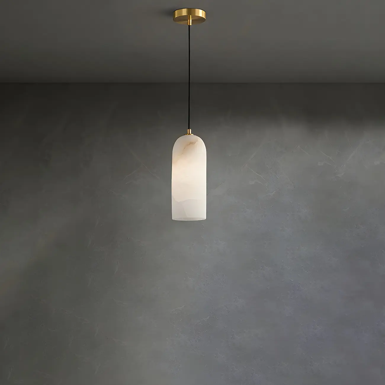 Postmodern Marble Cylinder Pendant Light Fixture for Dining  Image - 17 | homeyfad