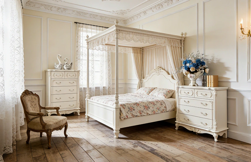 Classic White Dresser