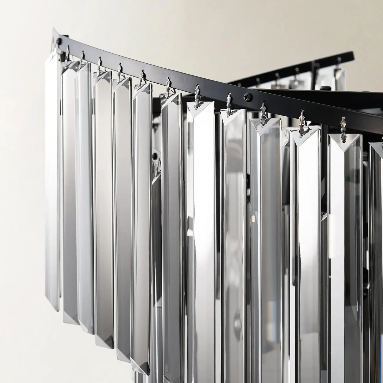 Modern Luxury Crystal Spiral Chandelier for Home Décor Image - 5 | homeyfad