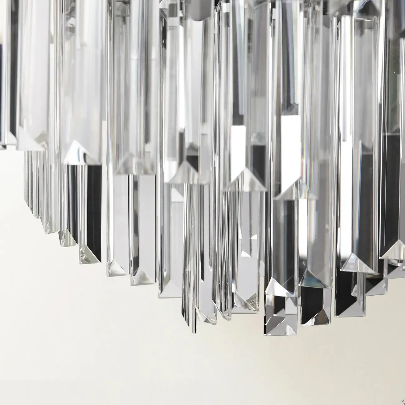 Modern Luxury Spiral-Shaped Clear Crystal Chandelier Image - 6