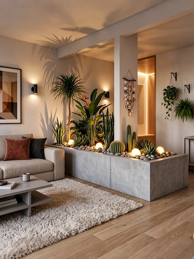 Living Room Plants Ideas 3