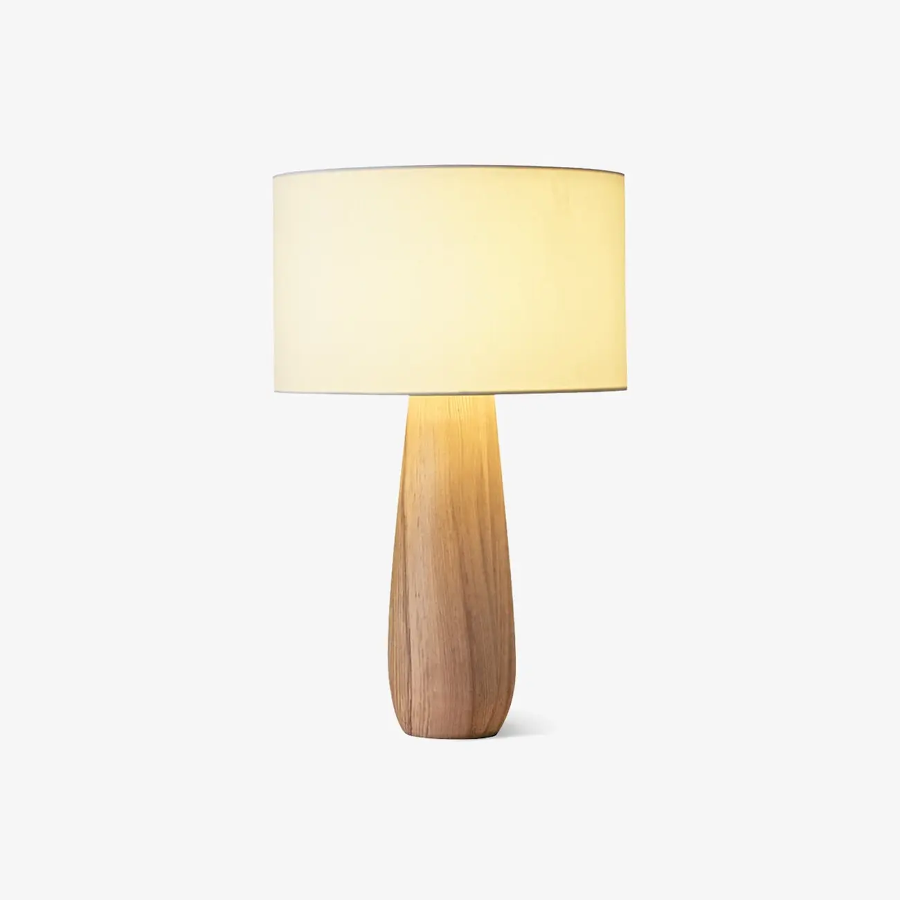 Organic Modernism Natural Wood Table Lamp For Living Room Image - 3 | homeyfad