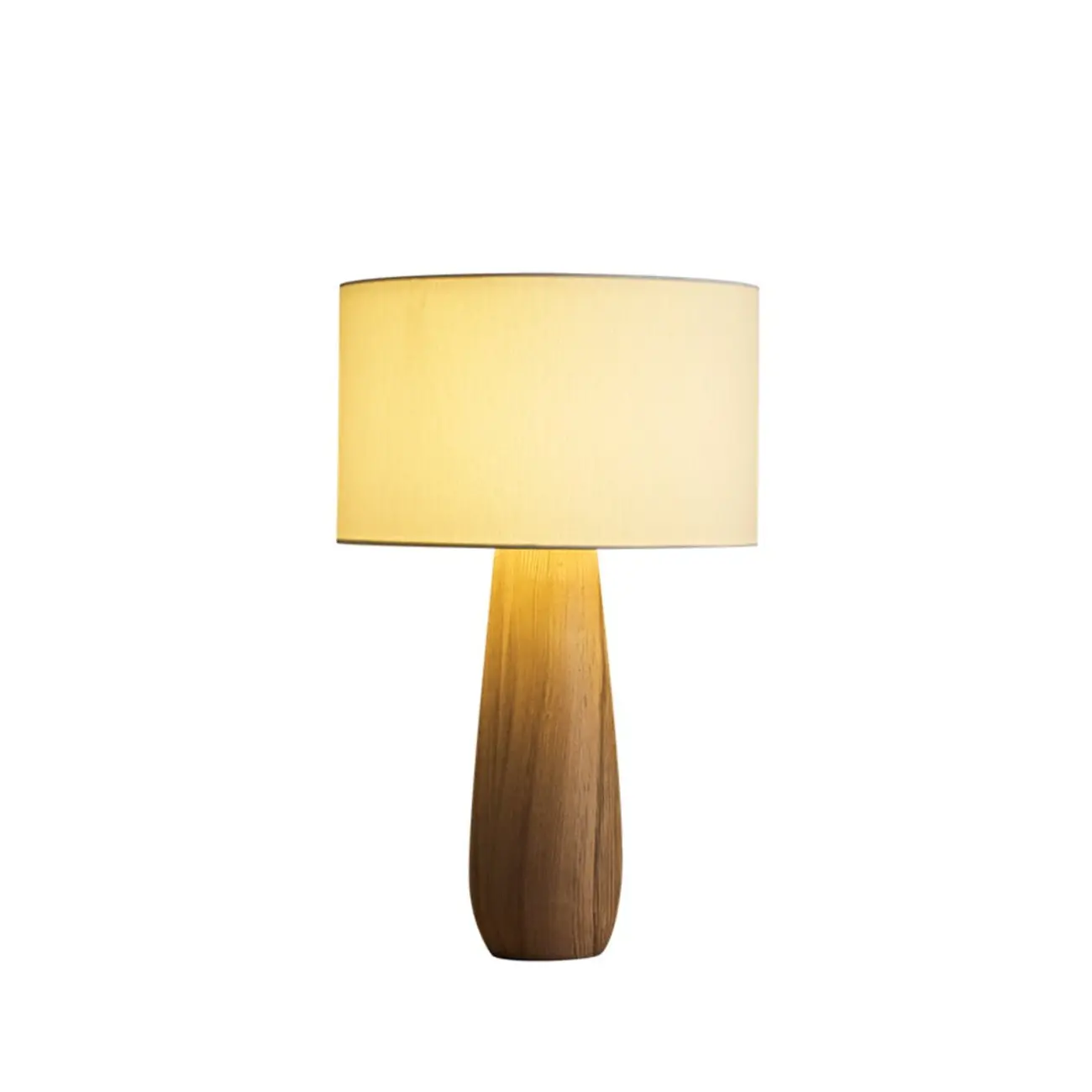 Organic Modernism Natural Wood Table Lamp For Living Room Image - 11 | homeyfad