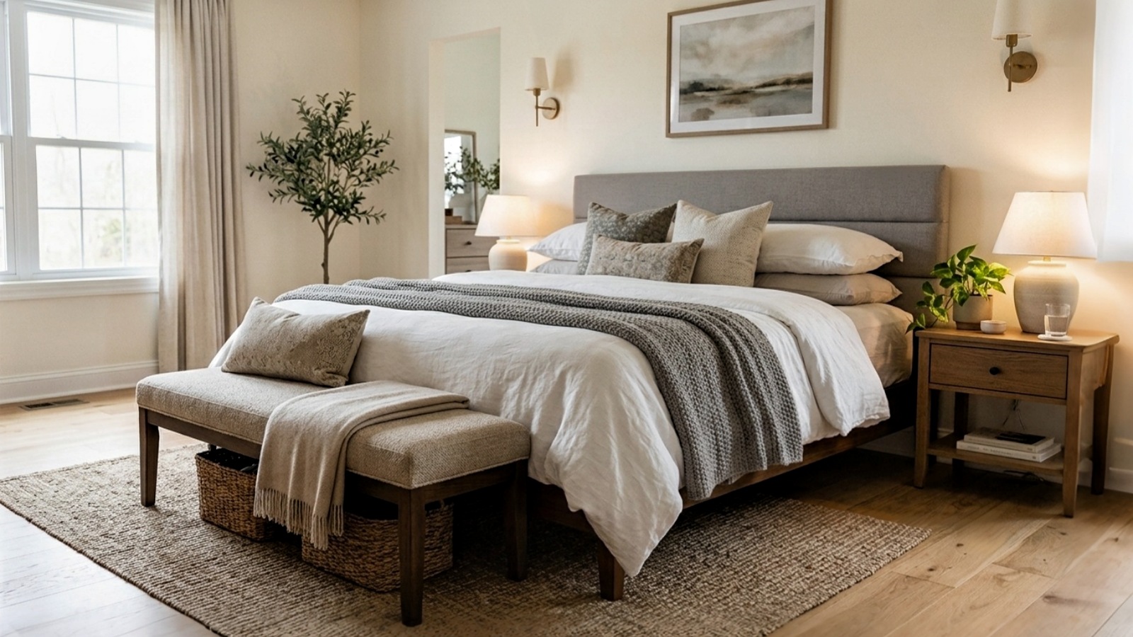 What Size Bench for a King Size Bed | homeyfad