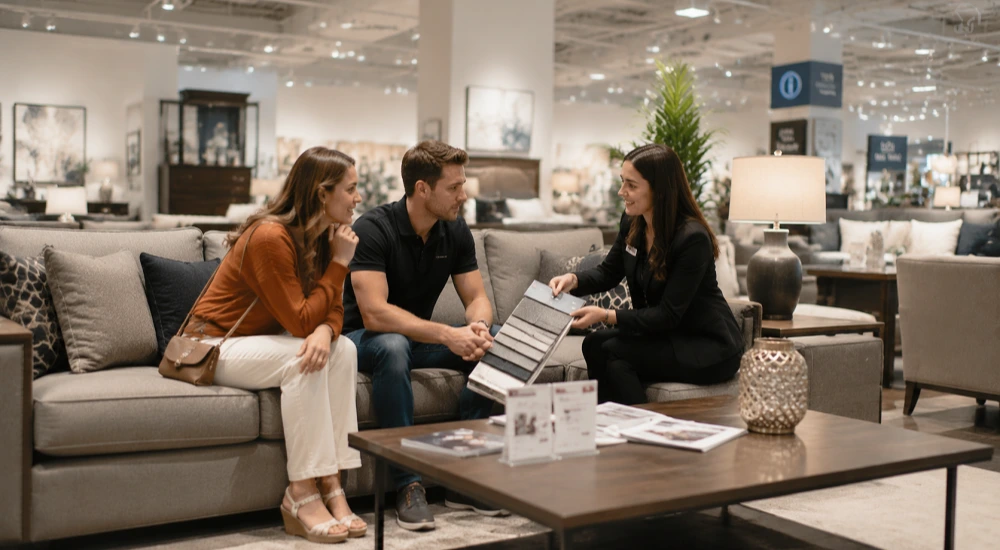 Pros and Cons of Buying Furniture In-Store