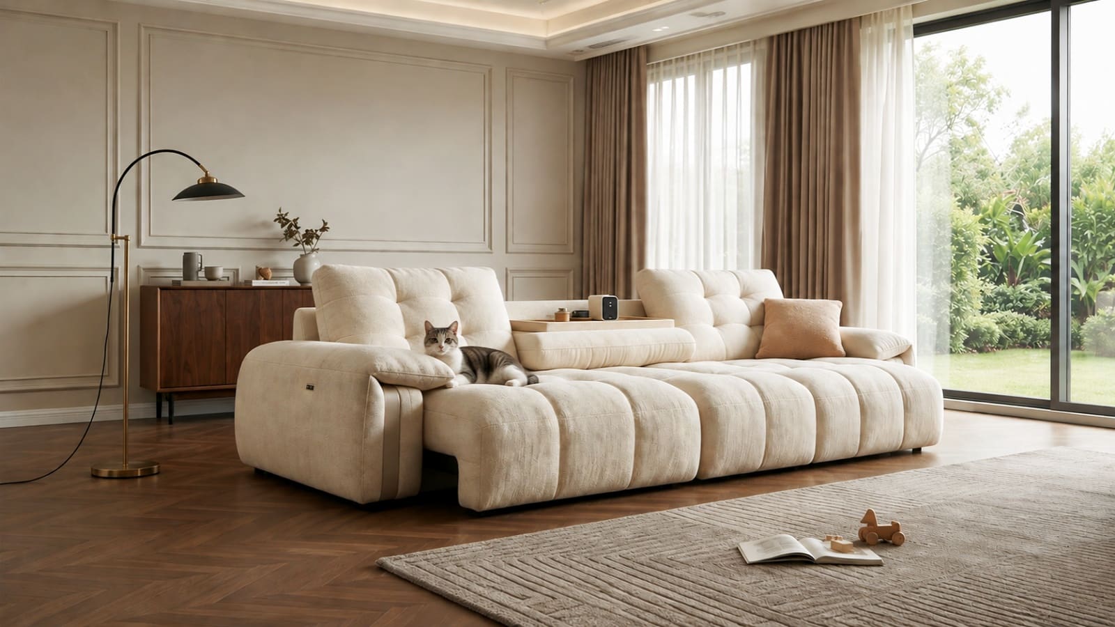What Sofa Fabric Is Best for Cats | homeyfad