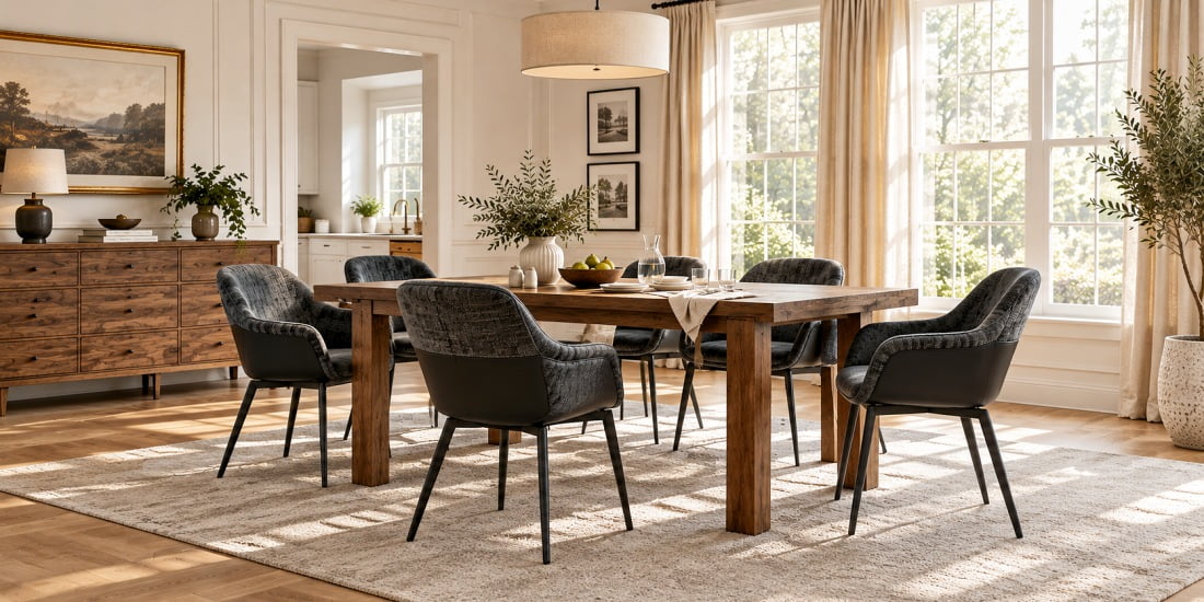 Comfortable Dining Chairs for Long Dinners | homeyfad