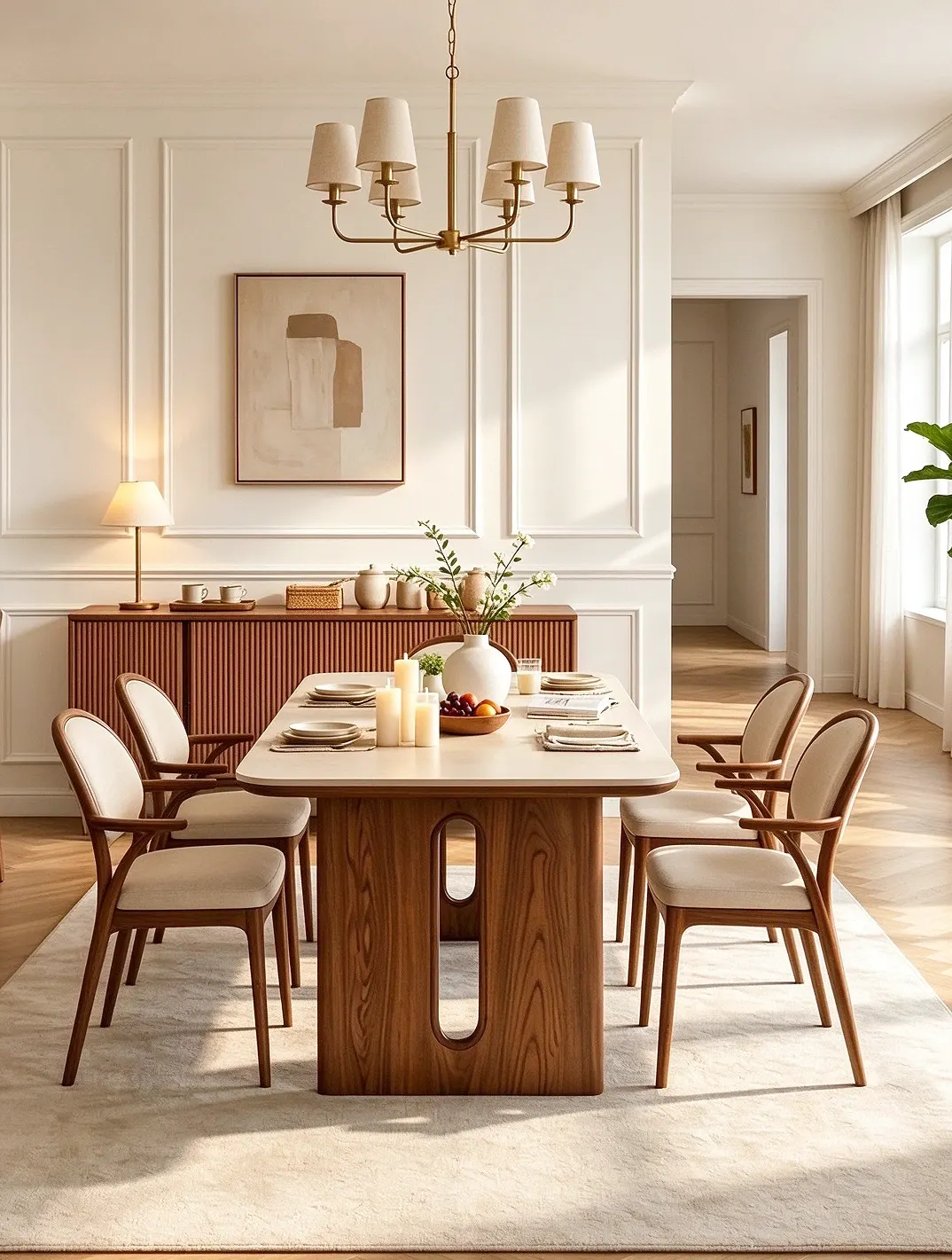 Dining Table Less Decor Ideas