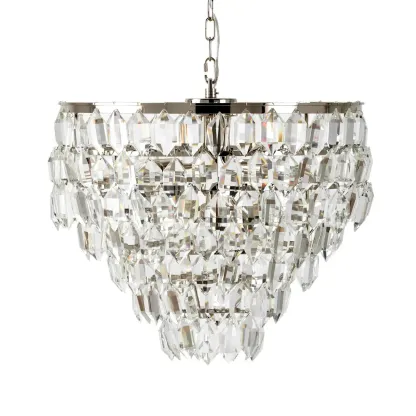 Modern Luxury Round Crystal Chandelier with 8-Light Image - 6