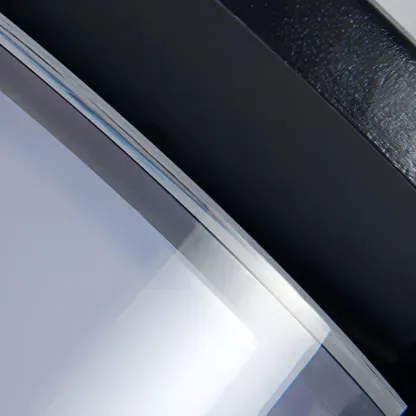 Black Metal Cylinder Wired Post Cap Light Image - 12