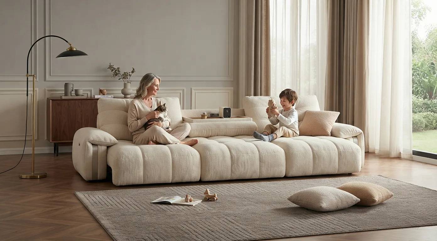 Cat-Friendly Sofa