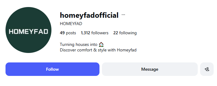 HomeyFad ins