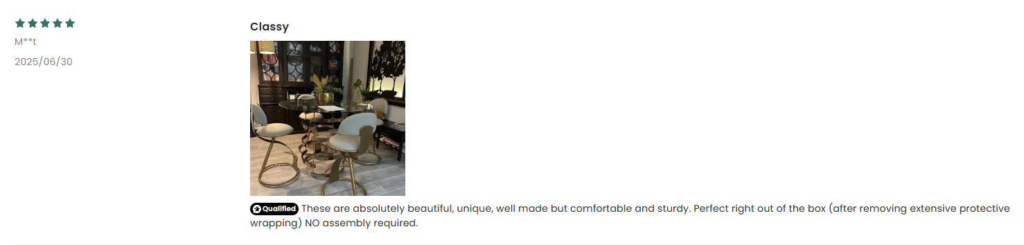 Homeyfad customer review