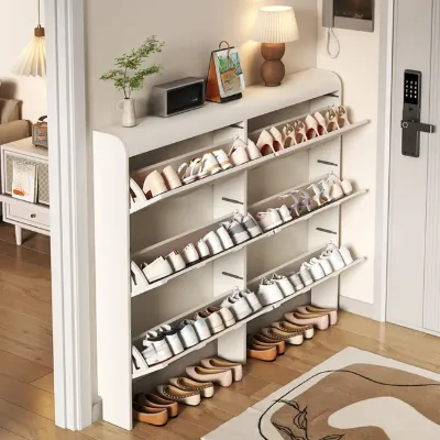 Wood Shoe Cabinet