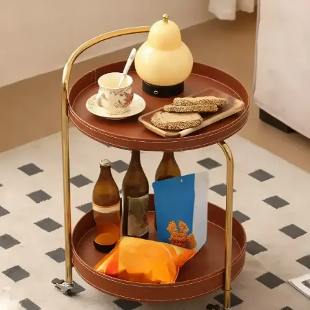 small round side table