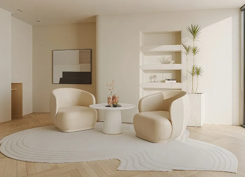 minimalist living space